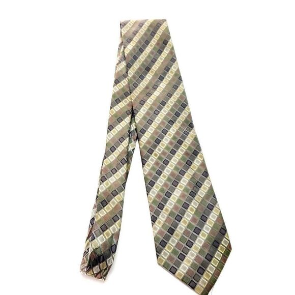 Alexander Julian Polyester‎ Tie Woven Multi-Colored Long - Picture 6 of 6